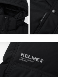 Пуховик KELME Short Hooded Down Jacket Black