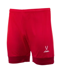 Шорты игровые JOGEL DIVISION PerFormDRY Union Shorts, красный/темно-красный/белый