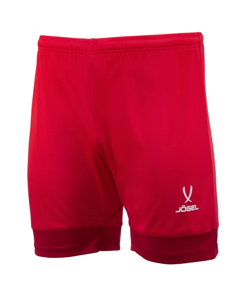 Шорты игровые JOGEL DIVISION PerFormDRY Union Shorts, красный/темно-красный/белый