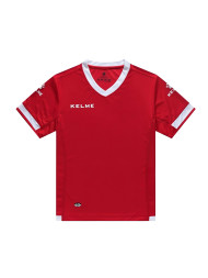 Детская футбольная форма KELME Short Sleeve Football Kid (Red/White)