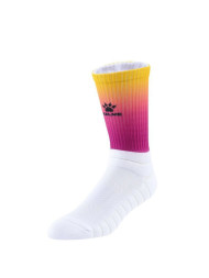 Спортивные носки KELME Long Sports Socks (White/Orange)
