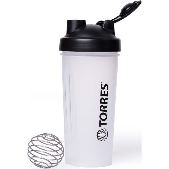 Шейкер спортивный TORRES S01-600-01, 600мл.