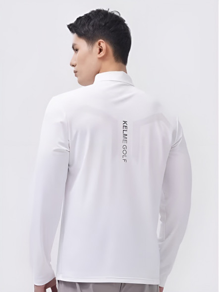 Лонгслив KELME Long Sleeve Polo Shirt White