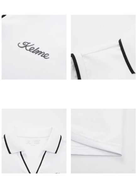Лонгслив KELME Long Sleeve Polo Shirt White