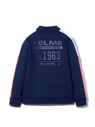 Детский бомбер KELME Cardigan Sweater For Girls Dark Blue