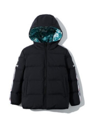 Детский пуховик KELME Boys Wear Down Jackets On Both Sides Black