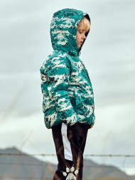 Детский пуховик KELME Boys Wear Down Jackets On Both Sides Black