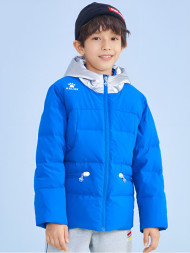 Детский пуховик KELME Short Down Jacket Blue