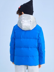 Детский пуховик KELME Short Down Jacket Blue