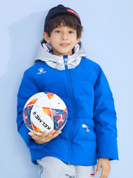 Детский пуховик KELME Short Down Jacket Blue