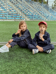 Детский спортивный костюм FN Tracksuit Kid Dark Blue