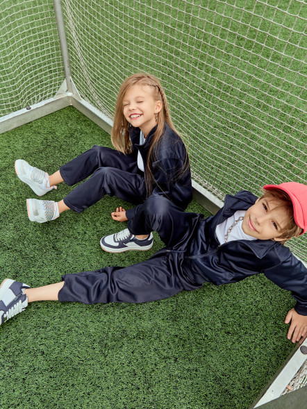 Детский спортивный костюм FN Tracksuit Kid Dark Blue