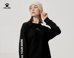 Свитшот KELME Round Neck Sweater Black