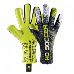 Перчатки вратарские HO SOCCER FIRST EVOLUTION II MARK GREEN Черно-желтый