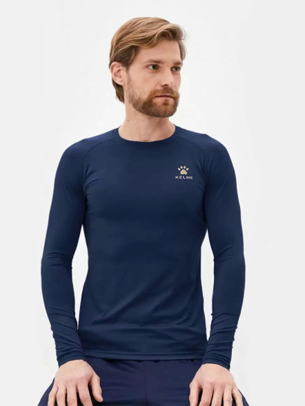 Термобелье (верх) KELME Tech Fit L/S (Thin) Dark Blue