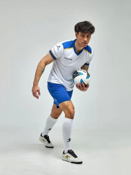 Футбольная форма KELME S/S Football Set (White/Blue)