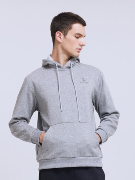 Худи KELME Fleece Hooded Sweatshirt Grey