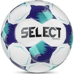 Мяч футб. SELECT Tempo TB V26, 0575071003, р.5, FIFA Basic, 32пан, ПУ, термосш, бело-фиолет-бирюз