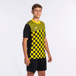 Игровая футболка JOMA FLAG III NEGRO AMARILLO