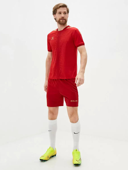 Футбольная форма KELME Short Sleeve Football Uniform Red