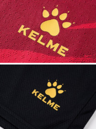 Футбольная форма KELME Short-Sleeved Football Suit (Burgundy/Black)