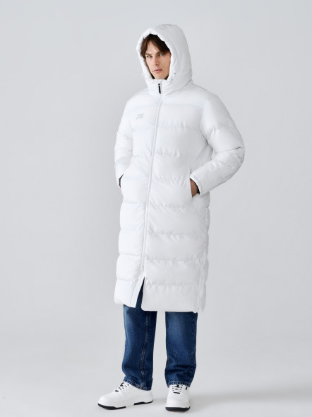 Пуховик FN Snowfall Long White