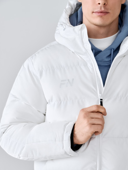 Пуховик FN Snowfall Long White