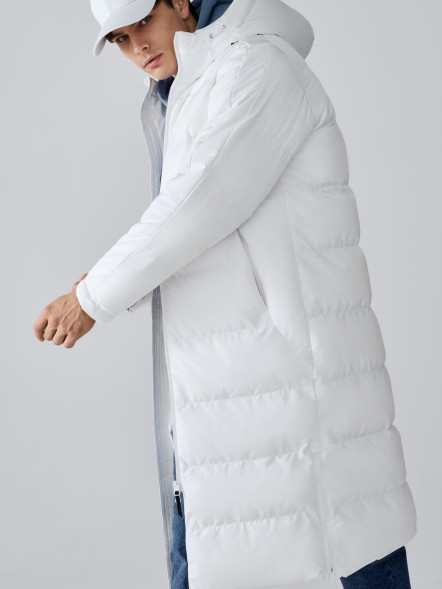 Пуховик FN Snowfall Long White