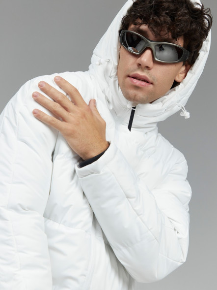 Пуховик FN Snowfall Long White