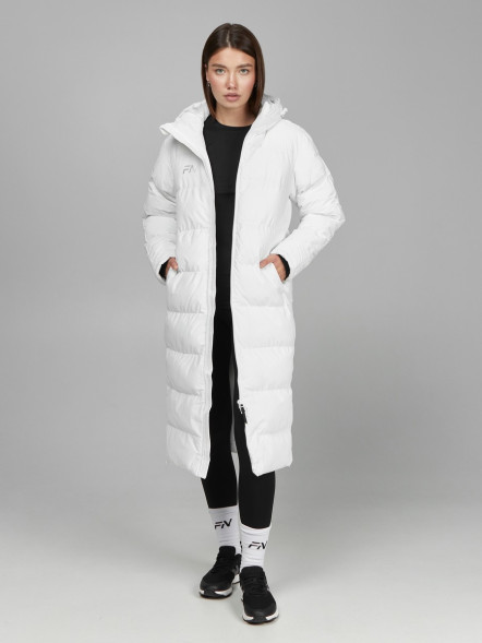 Пуховик FN Snowfall Long White