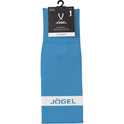 Гетры футбольные JÖGEL CAMP ADVANCED SOCKS, голубой/белый