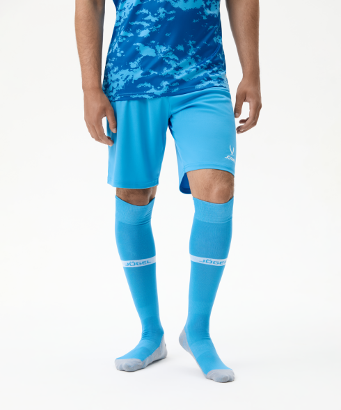 Гетры футбольные JOGEL CAMP ADVANCED SOCKS, голубой/белый