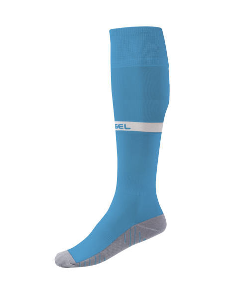 Гетры футбольные JOGEL CAMP ADVANCED SOCKS, голубой/белый