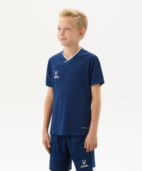 Футболка игровая JOGEL DIVISION PerFormDRY Union Jersey, темно-синий, детский