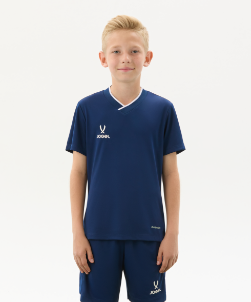 Футболка игровая JOGEL DIVISION PerFormDRY Union Jersey, темно-синий, детский
