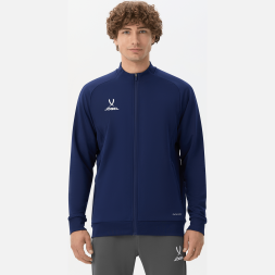 Джемпер тренировочный на молнии JOGEL PREMIER PerFormDRY Training FZ Jacket, темно-синий