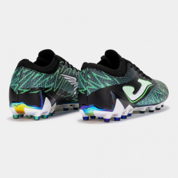 Бутсы JOMA STRIKER TOP 2501 NEGRO VERDE ARTIFICIAL GRASS