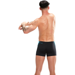 Плавки SPEEDO Hyperboom Placement, 8-00302015147, р 30 российский размер 46, полиэстер, ПБТ, черно-синий