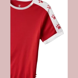 Детская футбольная форма KELME Short Sleeve Football Set Kids (Red/Black)