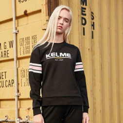 Свитшот KELME Women's Round Neck Sweater Black