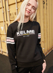 Свитшот KELME Women's Round Neck Sweater Black