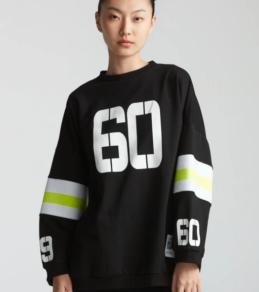 Свитшот KELME Round Neck Sweater Black