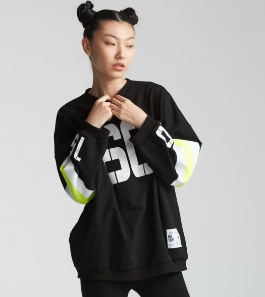 Свитшот KELME Round Neck Sweater Black
