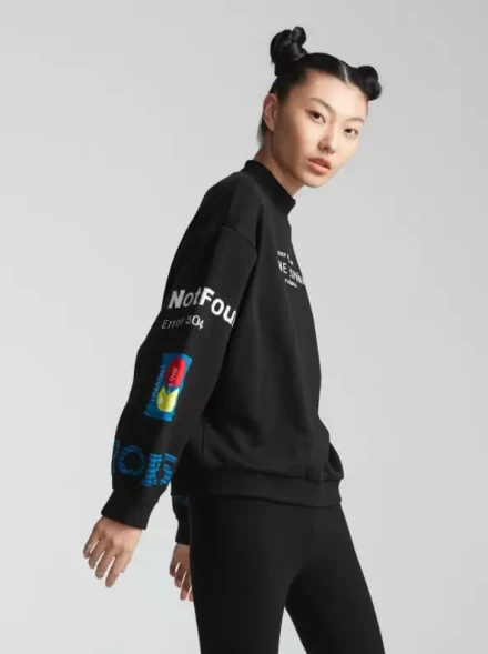 Свитшот KELME Round Neck Sweater Black