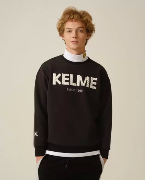 Свитшот KELME Round Neck Sweater Black