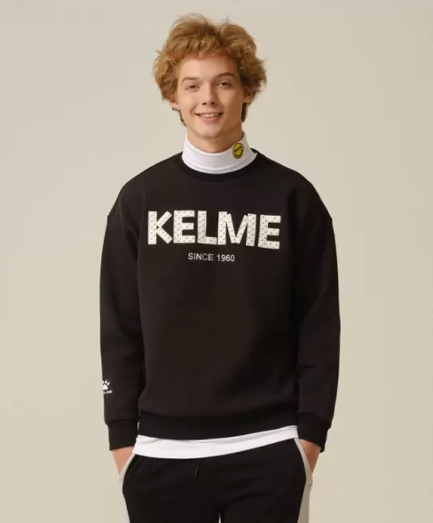 Свитшот KELME Round Neck Sweater Black