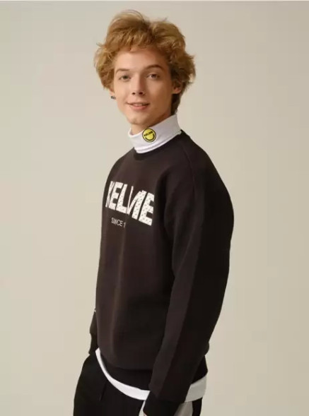 Свитшот KELME Round Neck Sweater Black