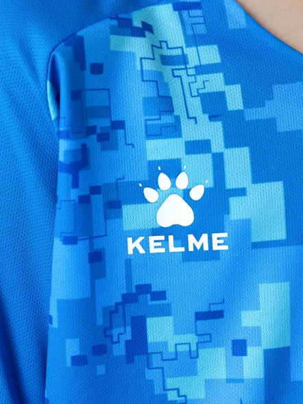 Детская вратарская форма KELME Long Sleeve Goalkeeper Suit Light Blue
