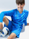 Детская вратарская форма KELME Long Sleeve Goalkeeper Suit Light Blue