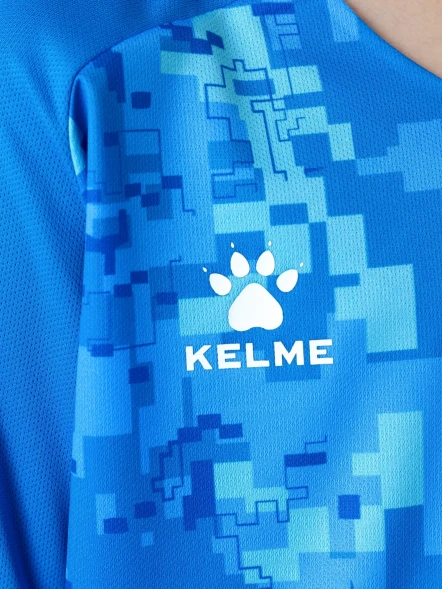 Детская вратарская форма KELME Long Sleeve Goalkeeper Suit Light Blue